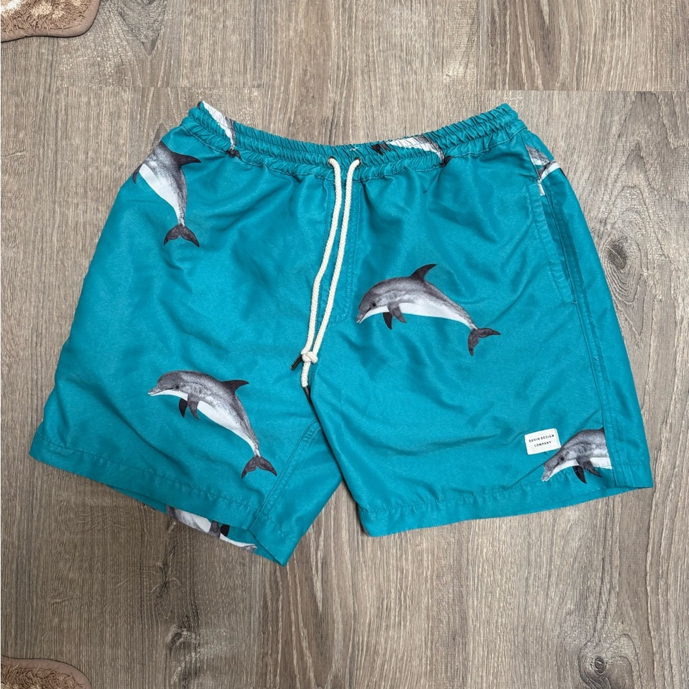 Duvin Design Dolphin Swim Shorts (Medium)